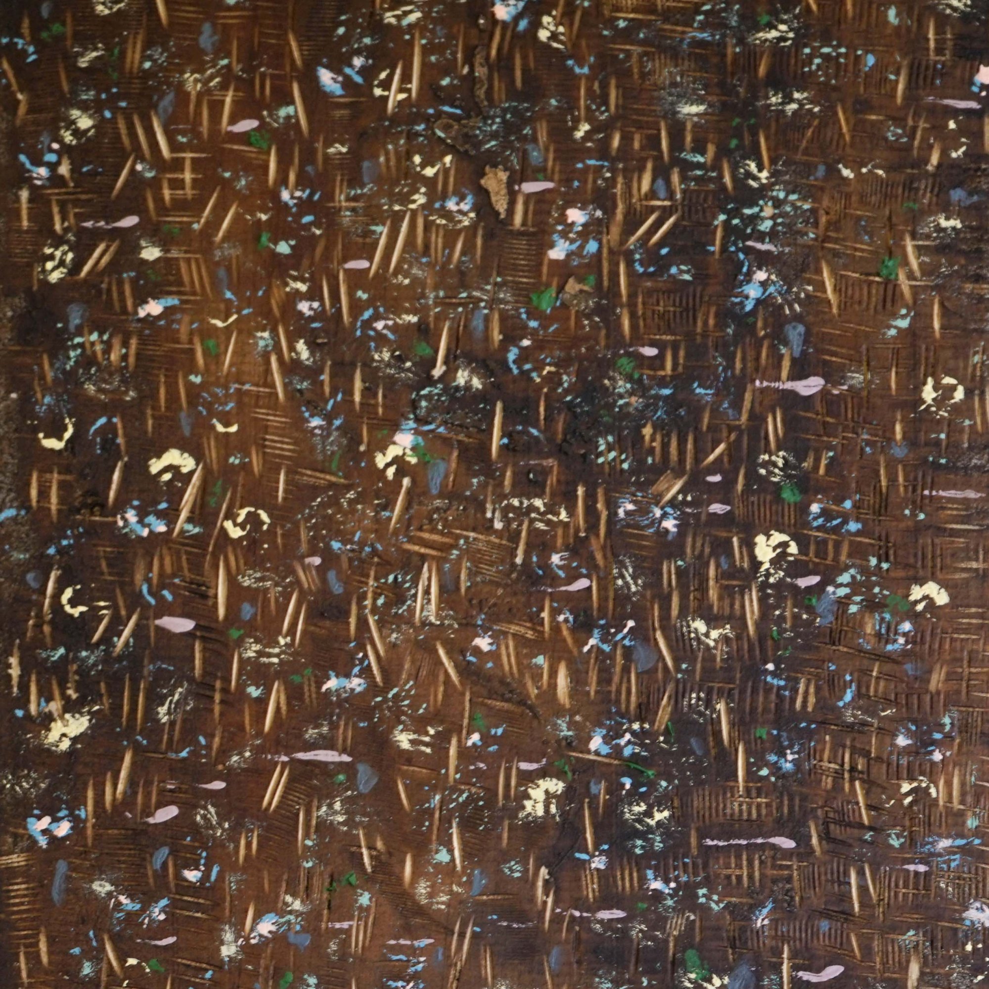 Pintura sobre madera. | Medidas 26 cm x 40 cm