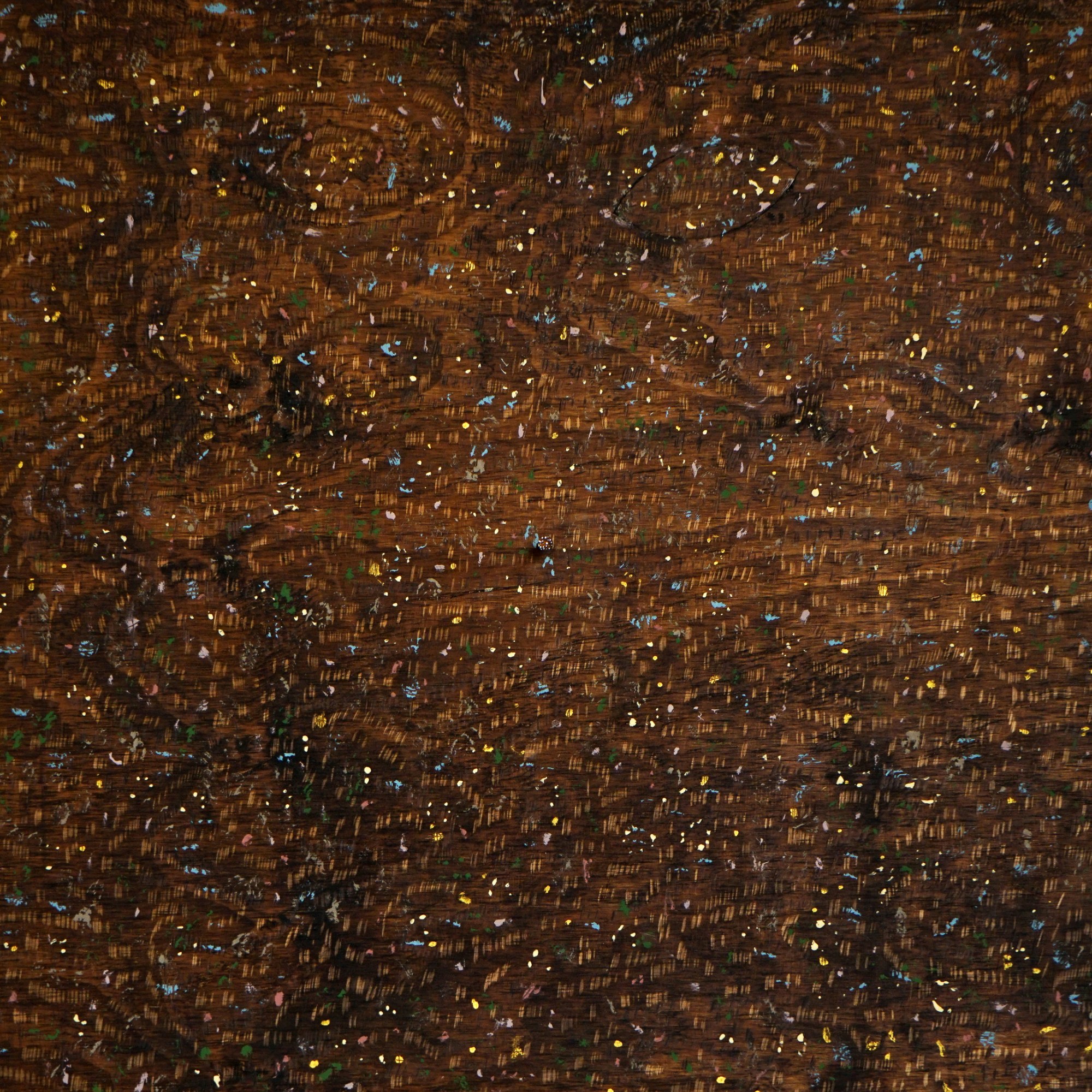 Paisajes mentales | Año 2021 | Técnica mixta sobre madera | Medidas 69 cm x 61 cm